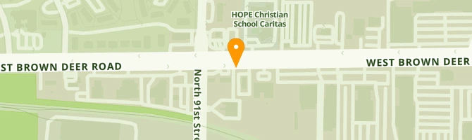 Directions for Chicago Red Hots in Milwaukee, WI 9025 W Brown Deer Rd