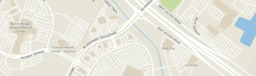 Directions for Voodoo BBQ & Grill Express in Baton Rouge, LA 6401 Bluebonnet Blvd