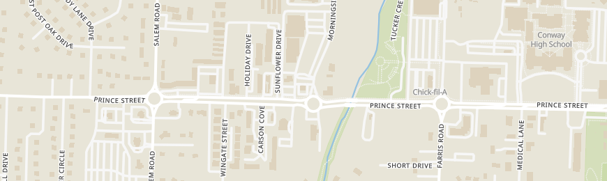 Directions for U.s. Bank in Conway, AR 2620 Prince St