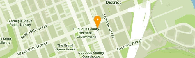 Directions for Jan's Sewtique in Dubuque, IA 860 White St